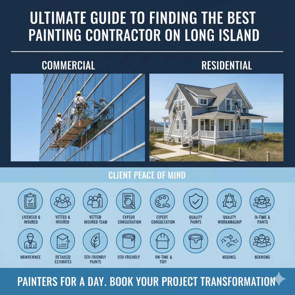 Ultimate Guide to Finding the Best Painting Contractor on Long Island