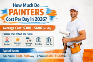 How Much Do Painters Cost Per Day in 2026?